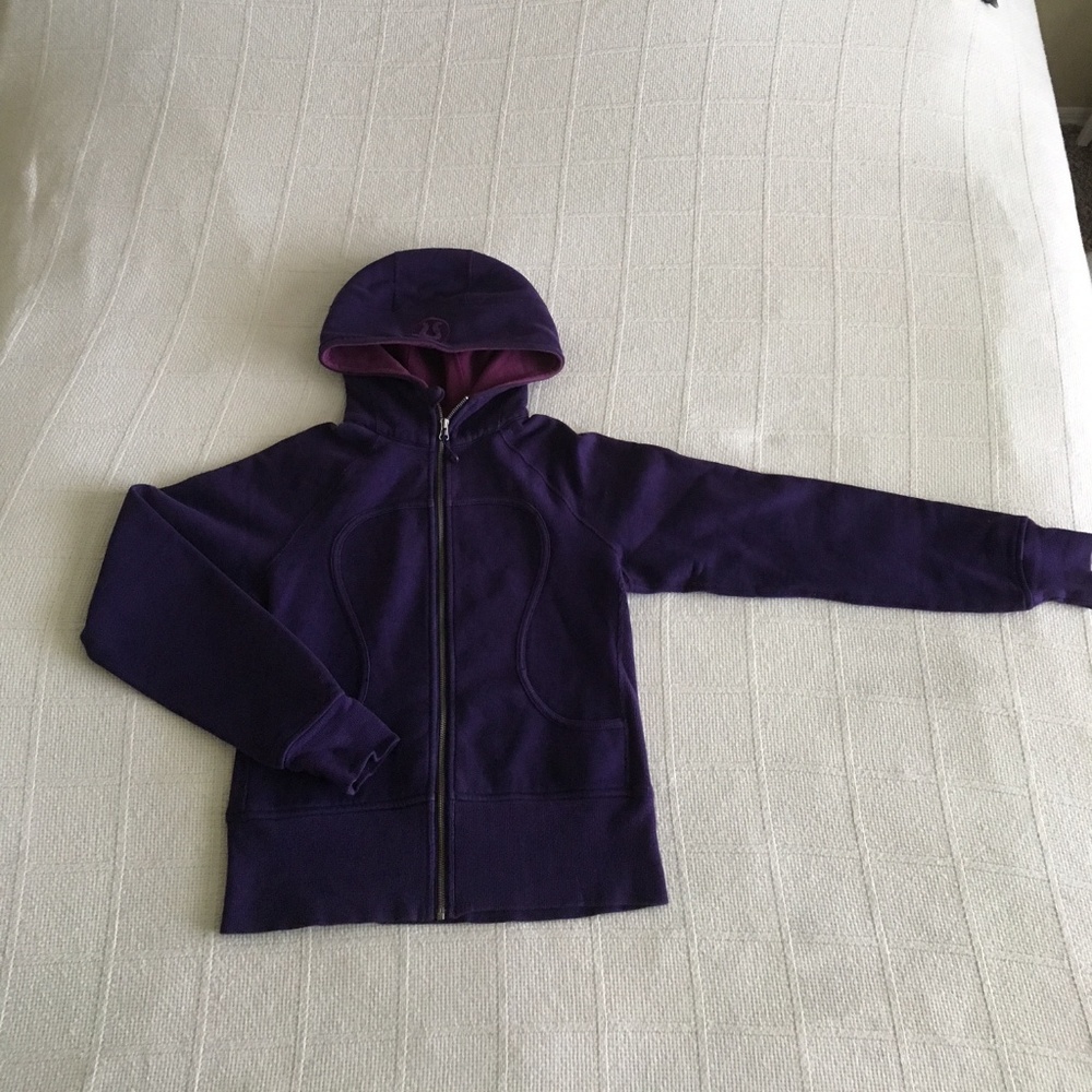 Purple Lululemon Scuba Hoodie